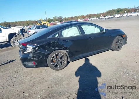 2020 Honda Civic Sport from USA, damaged, VIN 2HGFC2F87LH536634